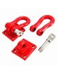 Metal Heavy Duty Shackle W/Mounting Bracket Red | Big Bang Hobbies