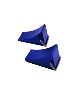 1/10 Scale Crawler Aluminum Wheel Cocks Blue (2Pc) | Big Bang Hobbies