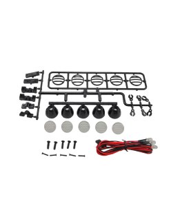 Kit Luces Led Techo Redondo 115mm 1/10 Crawler - Black Crawler | BBH