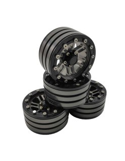 1.9" Aluminum Beadlock Crawler Wheels M403 | Big Bang Hobbies