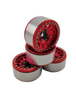 Llantas Crawler 1.9" Beadlock M105 - Rojo - Ruedas Crawler | BBH