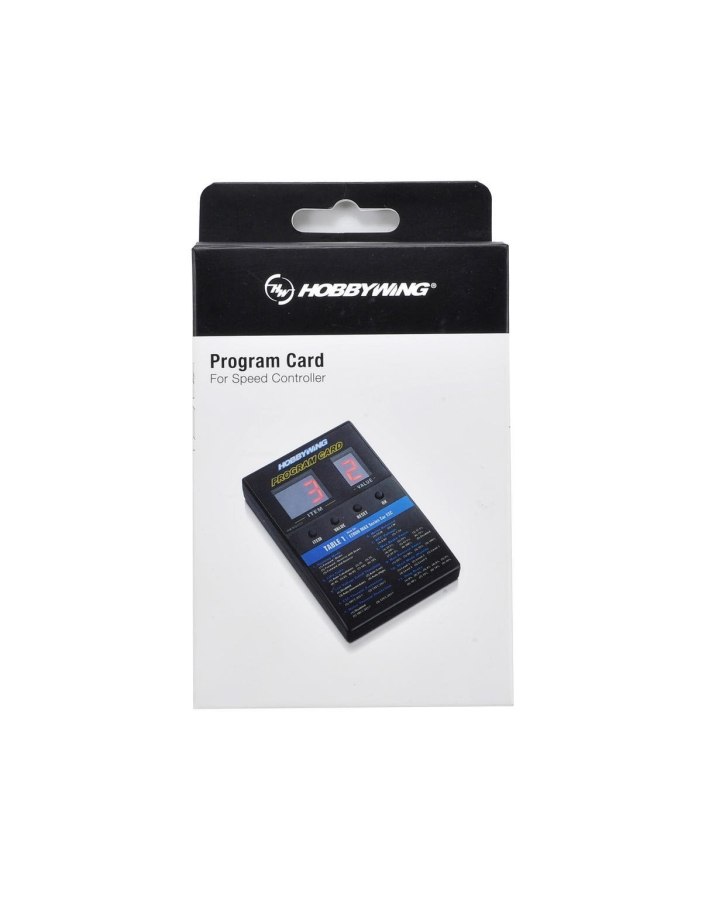 Hobbywing Led Program Card | Big Bang Hobbies