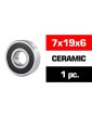 Rodamiento delantero motor 7X19X6 cerámico Ultimate Racing
