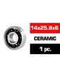 Rodamiento cerámico para motores 14x25,8x6 UR - Big Bang Hobbies