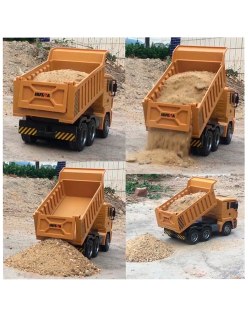 Volquete de Juguete Huina Amarillo | Big Bang Hobbies