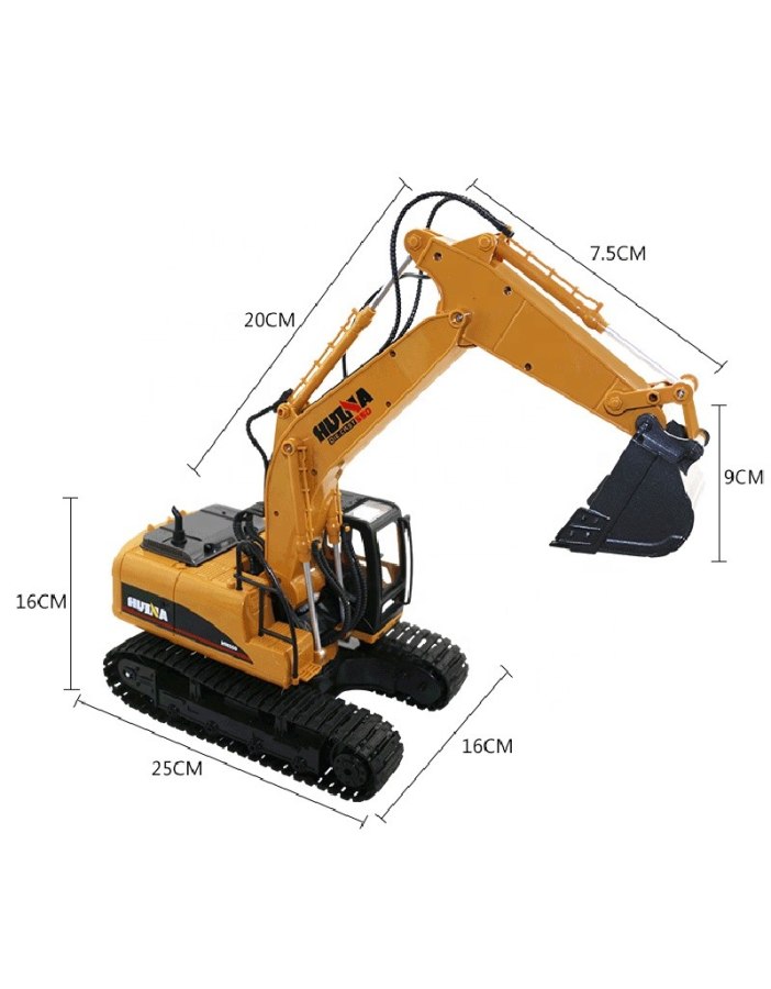 Excavadora RC Huina 1550 | Big Bang Hobbies