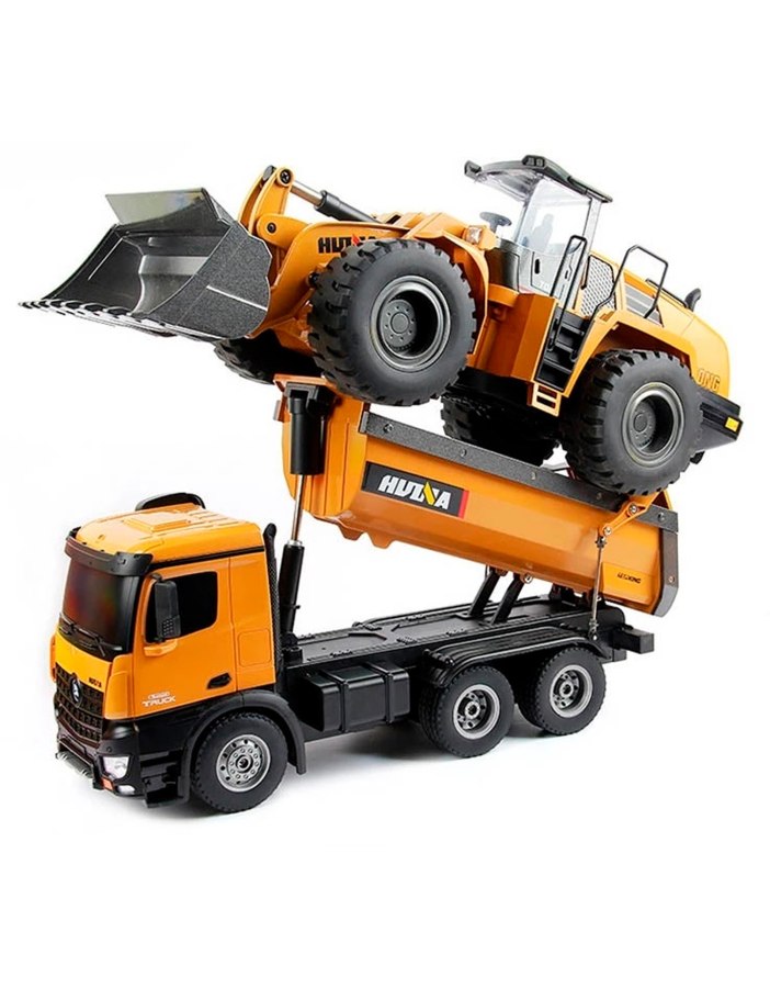 Huina 1573 Rc Tipper/Dump Truck 2.4G 10Ch With Die Cast | BBH