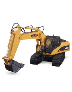 Huina 1550 1/14Th Scale Rc Excavator 2.4G 15Ch W/Die Cast Bucket | BBH
