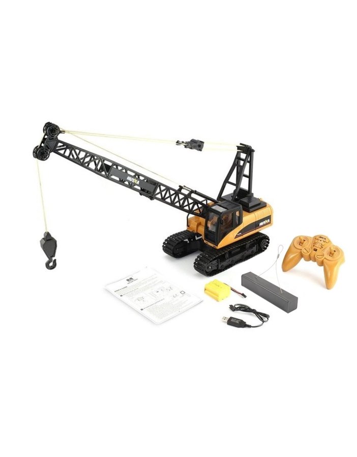 Huina 1/14 Scale RC Crawler Crane 2.4G 15Ch W/Hook | Big Bang Hobbies