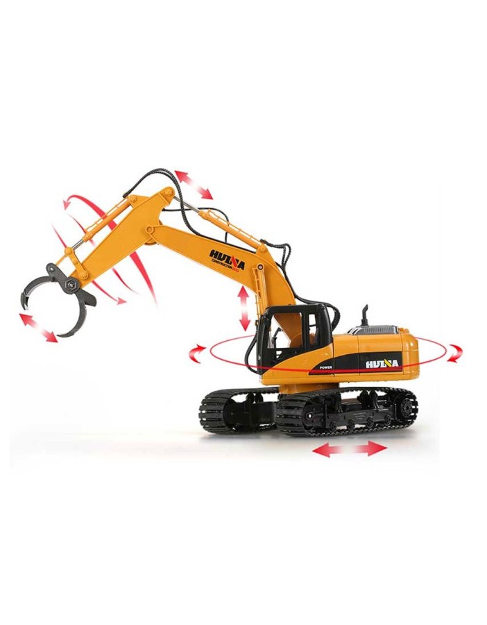 Huina 1570 1/14Th Rc Timber Grabber 2.4G 16Ch W/Die Cast Grab | BBH