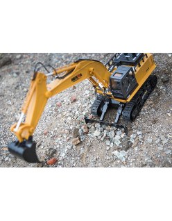 Huina 1/16 Scale Rc Excavator 2.4G 11Ch W/Die Cast Bucket | BBH