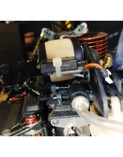 Lapmonitor Transponder Mount Mugen MBX8 Nitro | Big Bang Hobbies