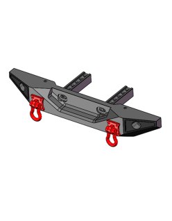 RGT 86100Pro Rear Bumper Set | Big Bang Hobbies