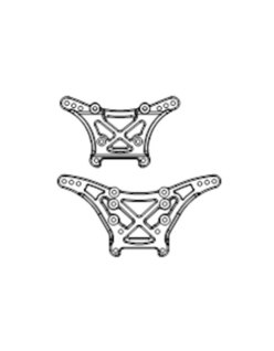 Mariposas Delantera + Trasera HNR H9805 - Recambio HNR | BBH