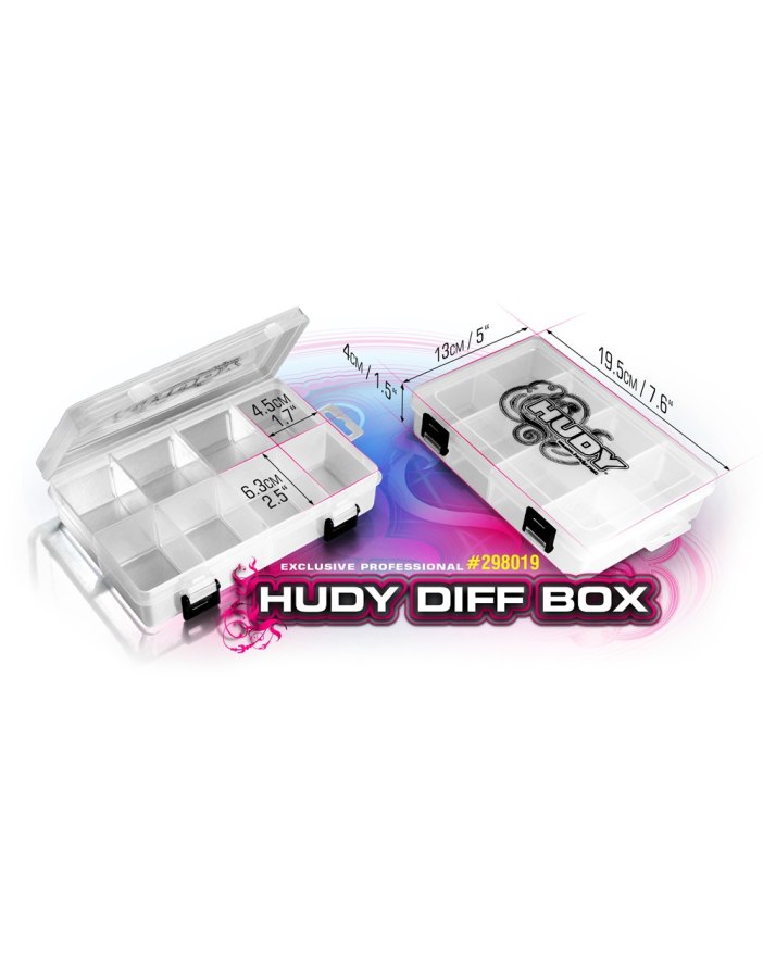 Boîte de rangement pour différentiel Hudy 