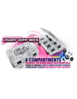 Boîte de rangement pour différentiel Hudy 