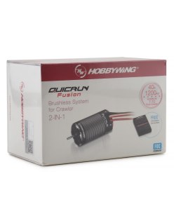Combo Hobbywing Fusion 1800kv Brushless para Crawler