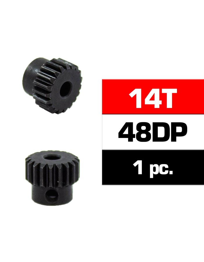 Ultimate PITCH 48 Pinion - HSS Steel - 3.17mm (14T - 25T) | BBH