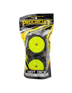 Procircuit Hot Dice v2 Pegadas Llanta Amarilla | Big Bang Hobbies