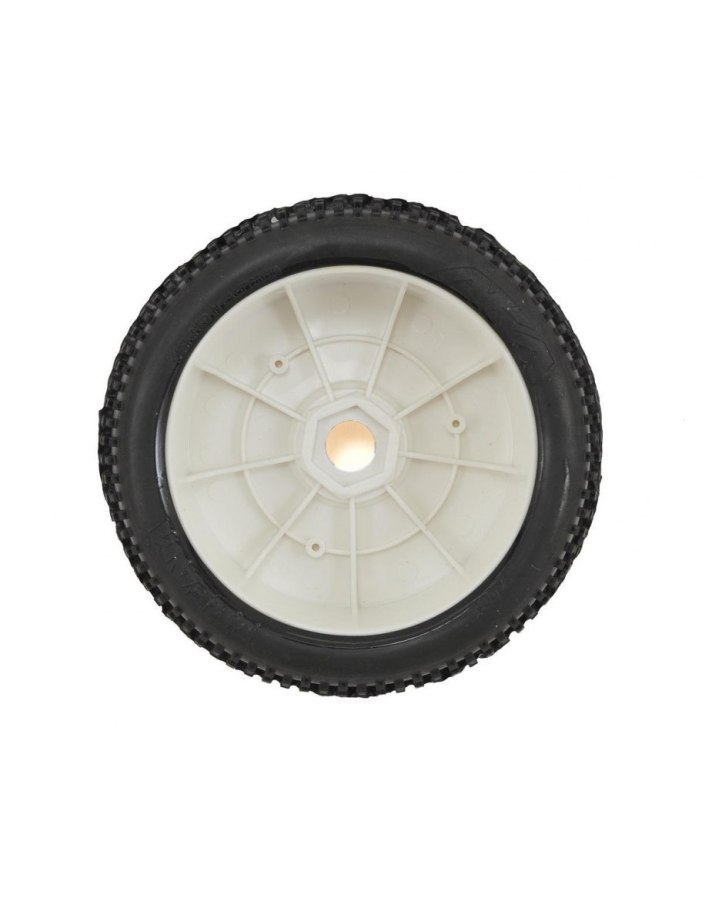 AKA I-Beam 1/8 Buggy Pre-Mounted Tires (2) (White) | Big Bang Hobbies