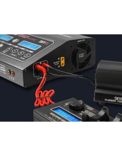 SkyRC D400 - 400W 20A Dual Charger (Dark Grey) | Big Bang Hobbies