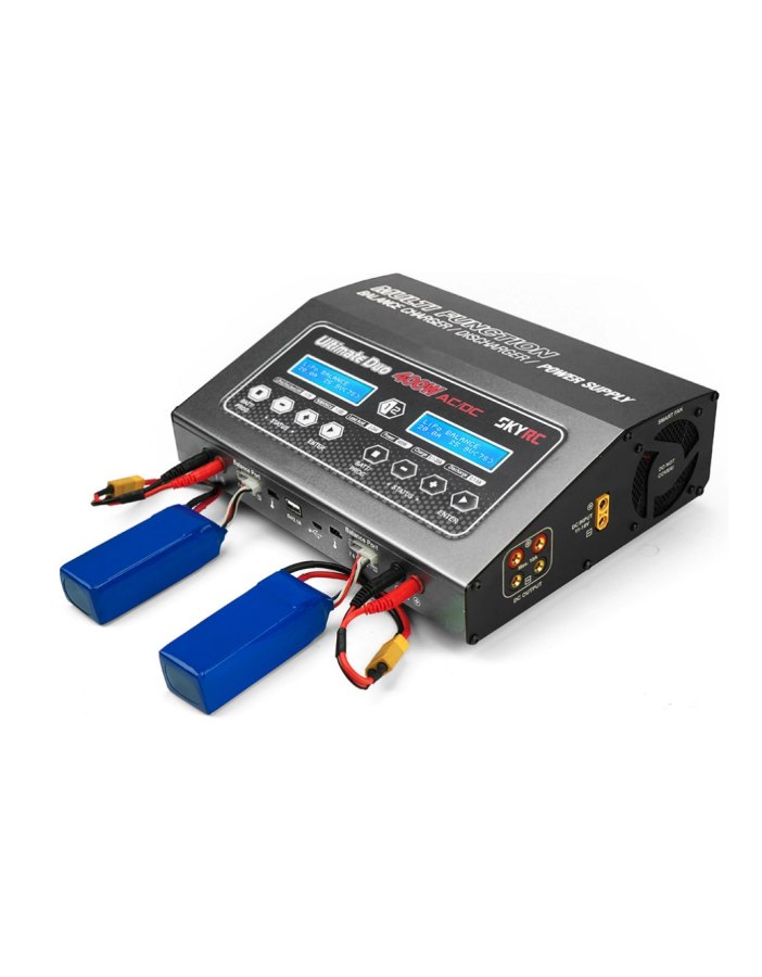 Cargador SkyRC D400 - 400W 20A (Dark Grey) - Cargadores | BBH