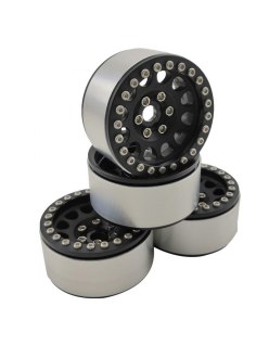 RCparts 1.9" Aluminum Beadlock Crawler Wheels M105  | Big Bang Hobbies