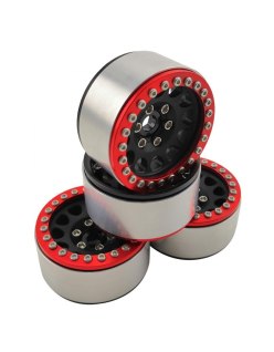 RCparts 1.9" Aluminum Beadlock Crawler Wheels M105  | Big Bang Hobbies