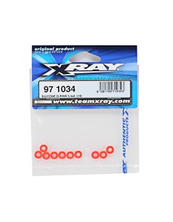 Joints toriques en silicone 3,4x2 XRAY- Remplacement XRAY XB8 2021| Big Bang Hobbies