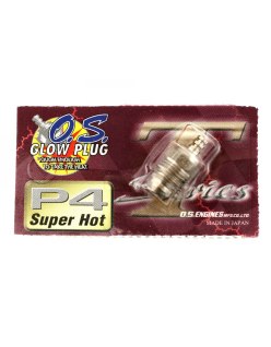 O.S. P4 Turbo Glow Plug "Ultra Hot" | Big Bang Hobbies