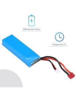 WLToys Batería 104001 & 12401x 7.4v 2200mAh | Big Bang Hobbies
