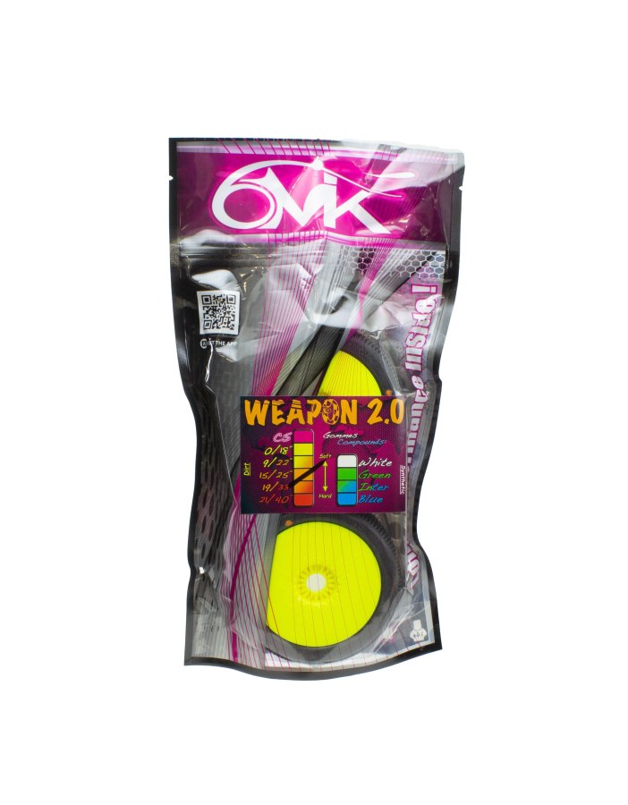 Ruedas Radiocontrol 6mik Weapon 2.0 Amarillas | Big Bang Hobbies