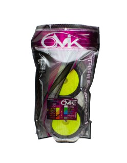 6mik Rapid-T 1/8 Truggy Pre-Mounted Tires (Yellow) | Big Bang Hobbies