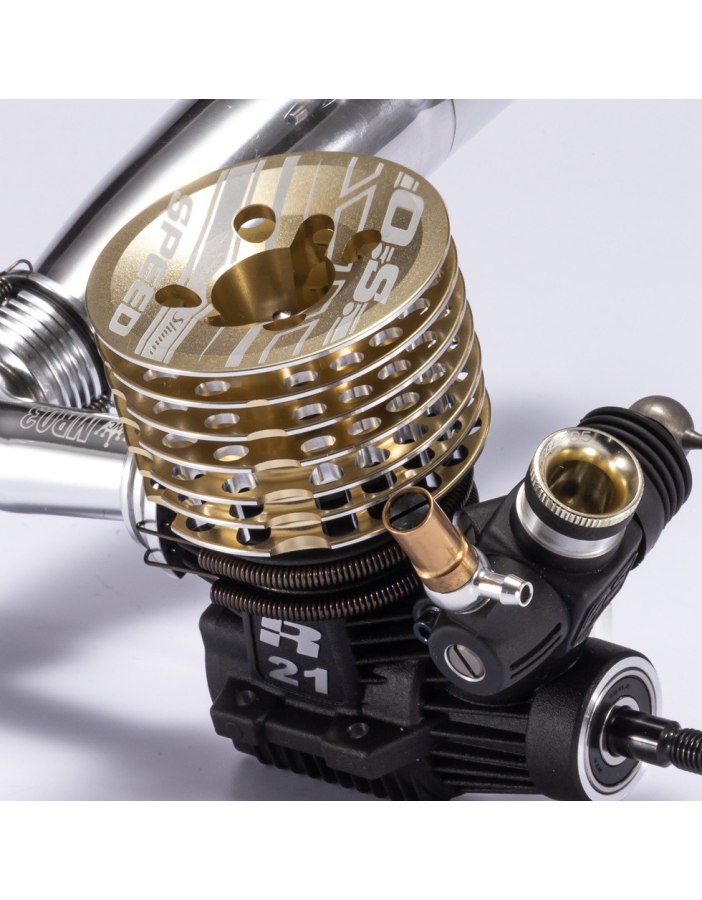 Combo Motor O.S Speed R21 Shimo Edition 2 TR02 | Big Bang Hobbies