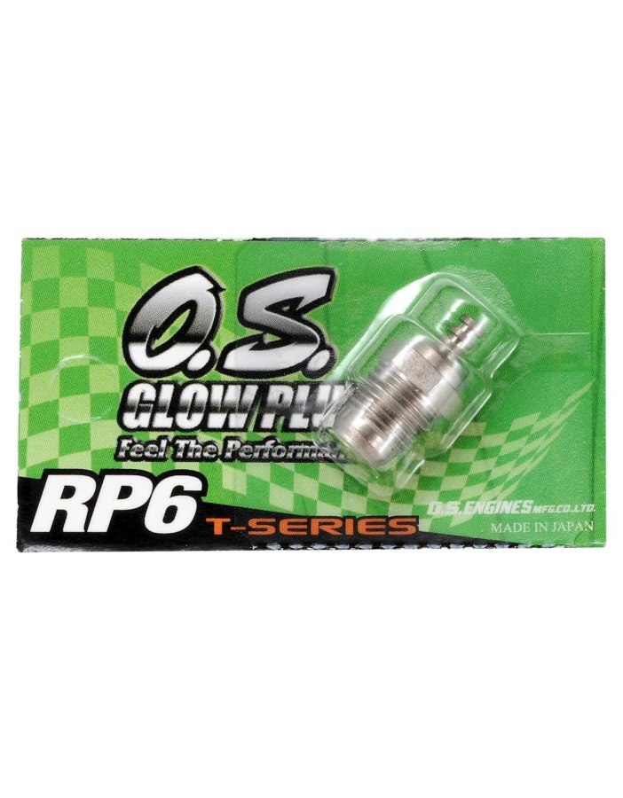 Bujía O.S RP6 Turbo "Medium" - On-Road | Big bang Hobbies