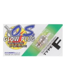 Bujía Original O.S tipo F | Motores Avión 4T | Big Bang Hobbies
