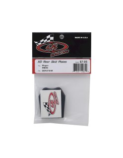 DE Racing XD Rear Skid Plates (3) | Big Bang Hobbies