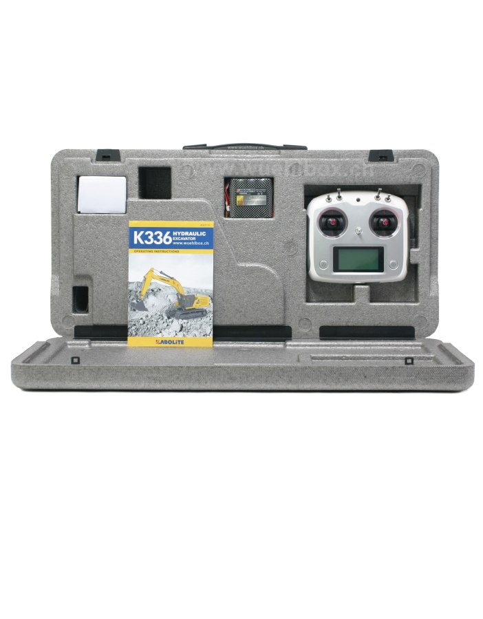 Huina K336 Excavadora Radiocontrol Metálica 1/14 | Big Bang Hobbies