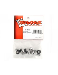 Traxxas Pivot balls (4)/ pivot ball cap bushings (4) | Big Bang Hobbies