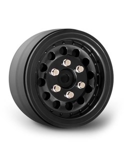 Gmade 1.9 NR01 Black (2) - Crawler Beadlock Wheels | Big Bang Hobbies
