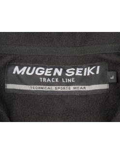 Veste à fermeture éclair noire XXL Mugen Seiki | Big Bang Hobbies