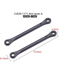 Tirante Trapecio A Wltoys 12429 (2) - 12429-20 | Big Bang Hobbies