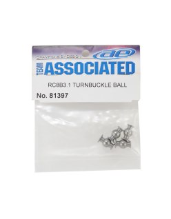 Team Associated RC8B3.1 Turnbuckle Balls (4) - AS81397 | Big Bang Hobbies