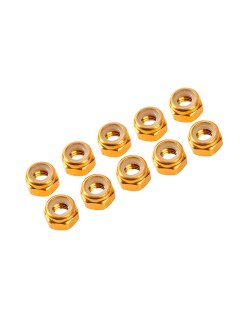 Ultimate Racing M3 Aluminum Locknut (10) | Big Bang Hobbies