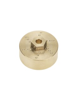 Axial SCX24 6mm Brass Wheel Weight With Hex Adaptor And  Drive Shafts (4Pcs)