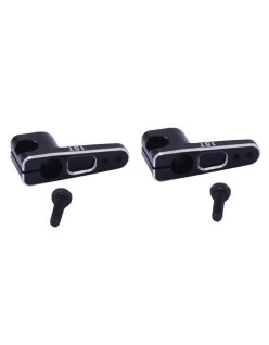 Servo Horn Aluminio 15T Axial SCX24 (Servo Emax) Negro (1)