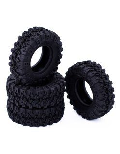 Axial SCX24 1.0" A Style Micro Tires With Foams (4Pcs)