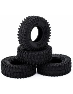 Axial SCX24 1.0" B Style Micro Tires With Foams (4Pcs)