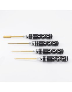 Kit Herramientas Hexagonales 0.05'' - 1.3/1.5mm, 4.0mm (4)