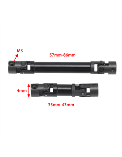Ejes Transmision Axial SCX24 90081